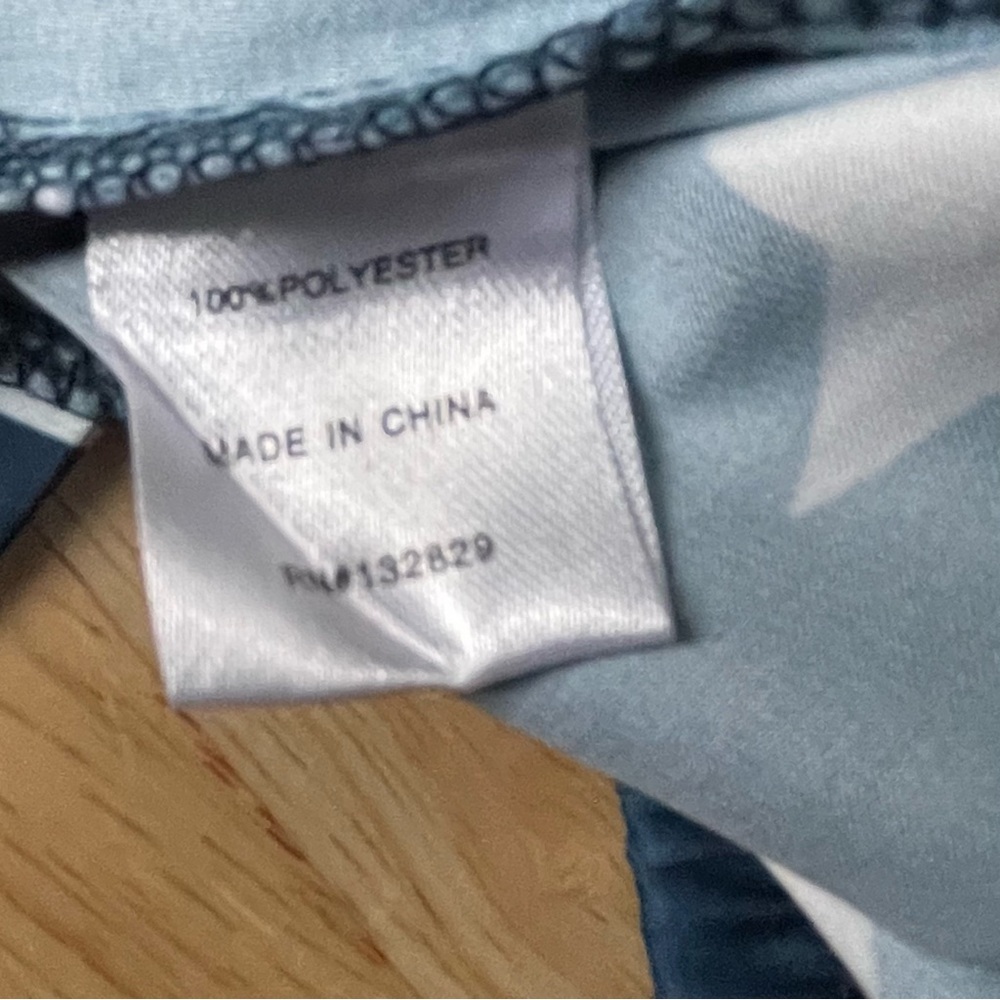 New! Superdown Miranda Blue/White Star Print Allover Track Pants 35384 - Picture 11 of 11